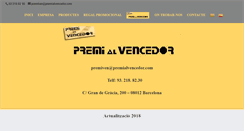 Desktop Screenshot of premialvencedor.com